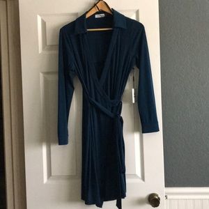 NWT Calvin Klein wrap dress